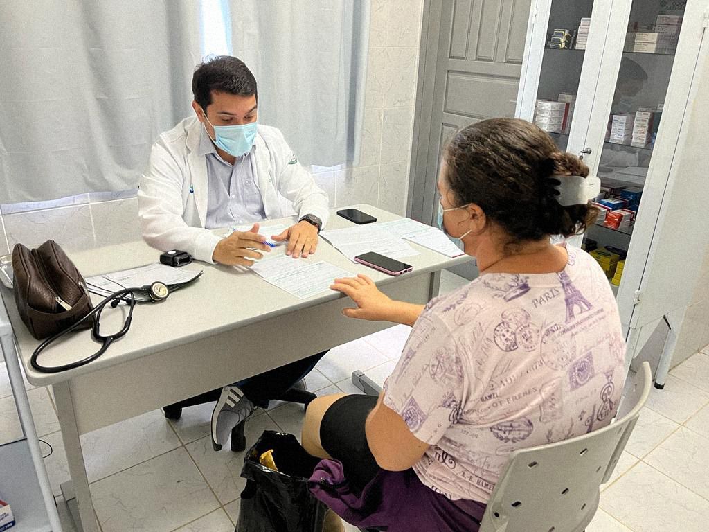 Prefeitura de Poço Dantas-PB leva atendimento médico semanalmente ao Distrito de Tanques